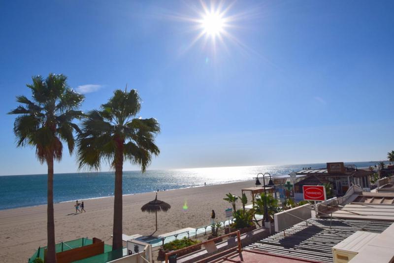 Carihuela 1ª Linea De Playa Leilighet Torremolinos Eksteriør bilde